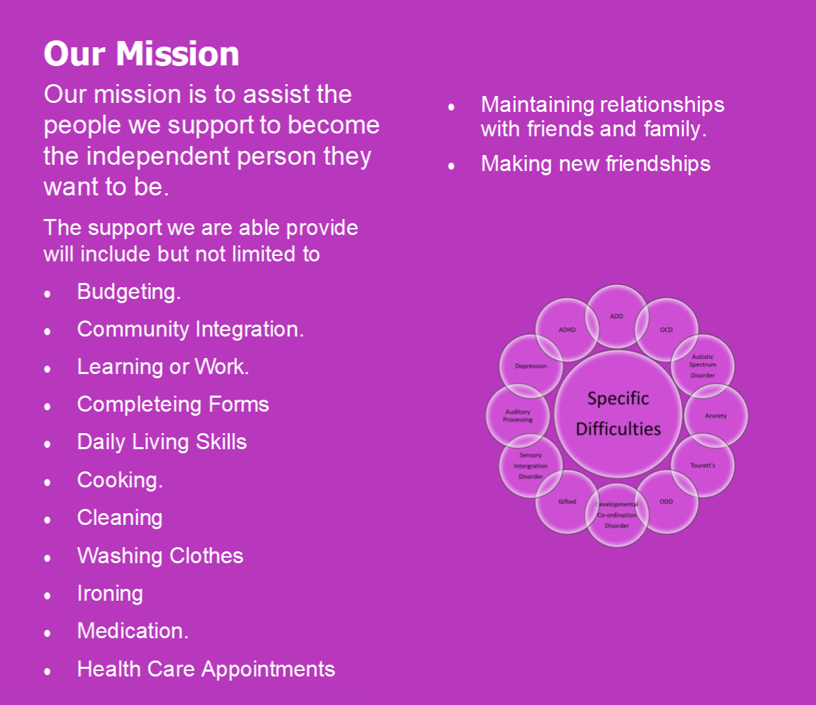 F&A Supported Living  Hampshire